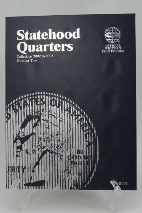 Collector`s Folder for Statehood Quarter Dollars Collection 2002 to 2005