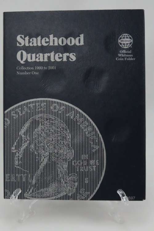 Collector`s Folder for Statehood Quarter Dollars Collection 1999 to 2001