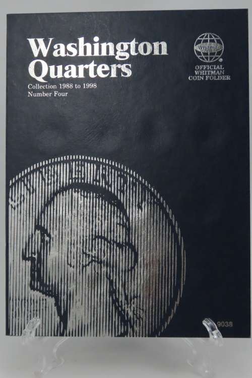 Collector`s Folder for Washington Quarter Dollars Collection 1988 to 1999