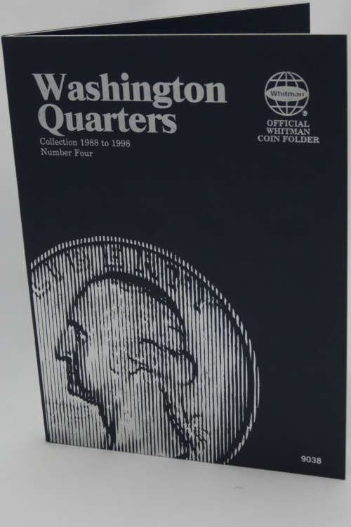 Collector`s Folder for Washington Quarter Dollars Collection 1988 to 1999