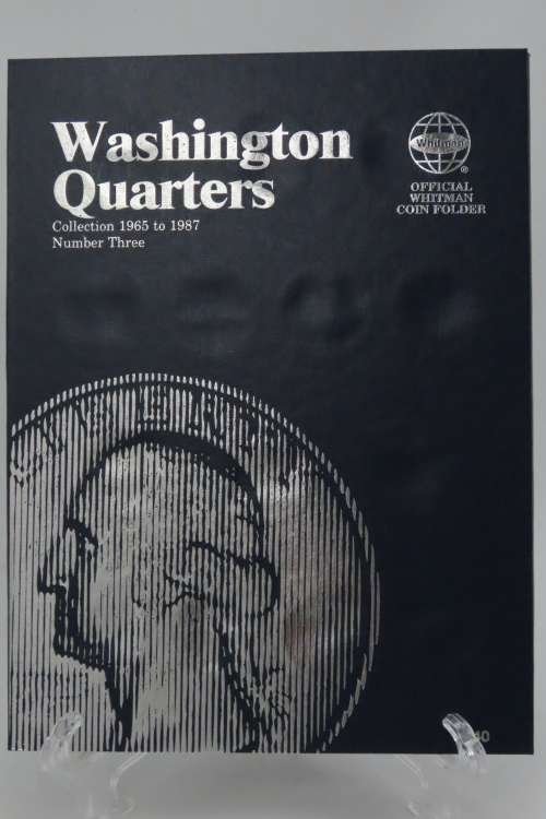 Collector`s Folder for Washington Quarter Dollars Collection 1965 to 1987