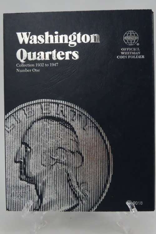 Collector`s Folder for Washington Quarter Dollars Collection 1932 to 1947