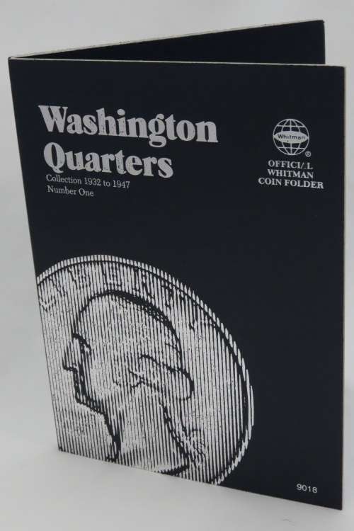 Collector`s Folder for Washington Quarter Dollars Collection 1932 to 1947