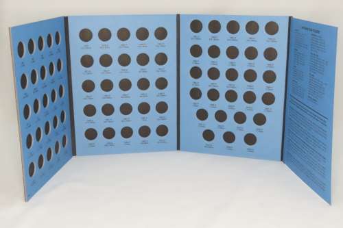 Collector`s Folder for Roosevelt Dime Collection 1965 to 2004
