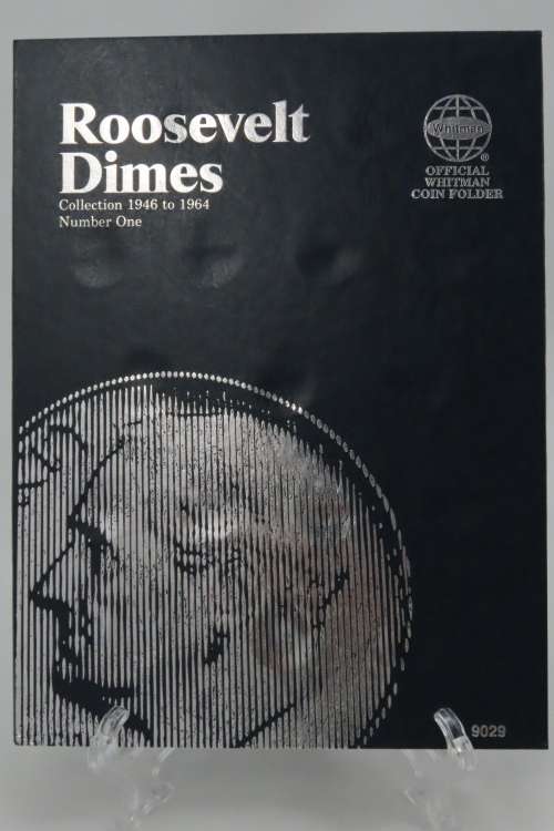 Collector`s Folder for Roosevelt Dime Collection 1946 to 1964