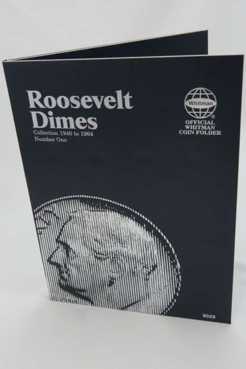 Collector`s Folder for Roosevelt Dime Collection 1946 to 1964