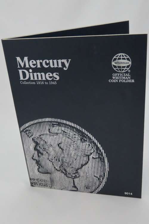 Collector`s Folder for Mercury Dime Collection 1916 to 1945