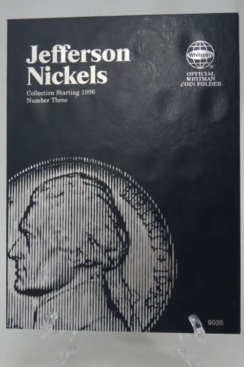 Collector`s Folder for Jefferson Nickel Collection 1996 to 2025
