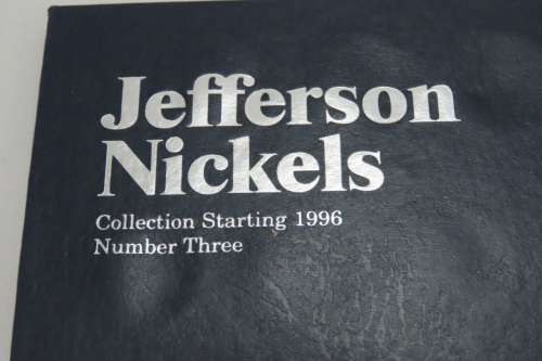Collector`s Folder for Jefferson Nickel Collection 1996 to 2025