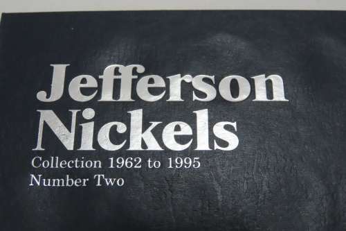 Collector`s Folder for Jefferson Nickel Collection 1962 to 1995
