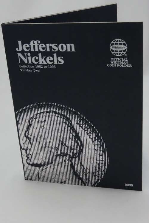 Collector`s Folder for Jefferson Nickel Collection 1962 to 1995