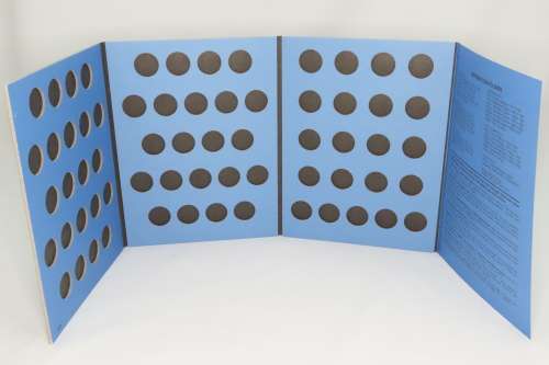 Collector`s Folder for Plain Nickel Collection No Dates