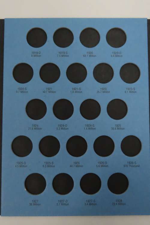 Collector`s Folder for Buffalo Nickel Collection 1913 to 1938