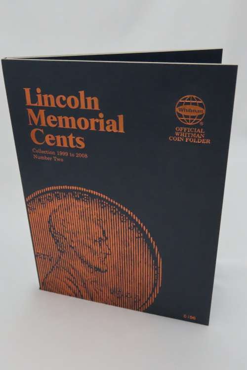 Collector`s Folder for Lincoln Penny Collection 1999 to 2008 Lincoln Memorial Cent