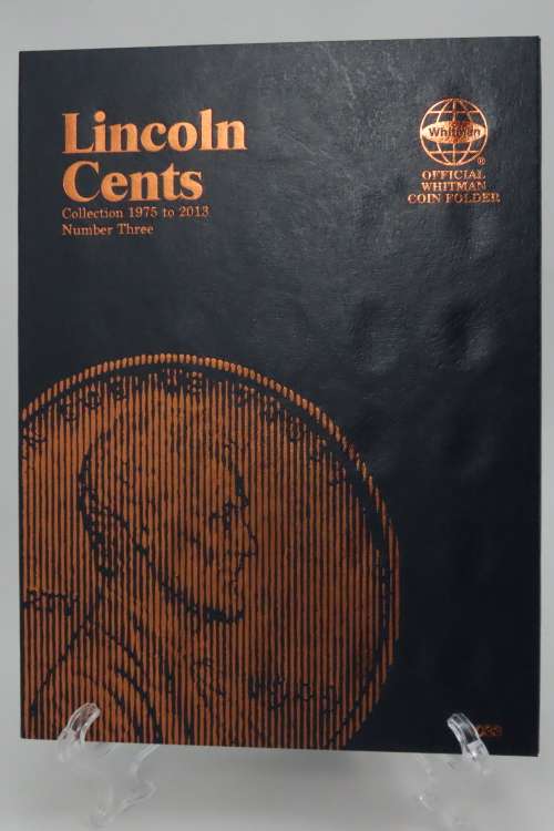 Collector`s Folder for Lincoln Penny Collection 1975 to 2013