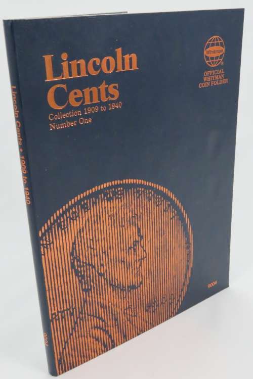 Collector`s Folder for Lincoln Wheat Penny Collection 1909 to 1940