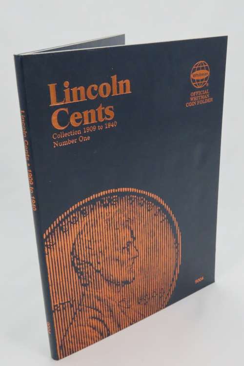 Collector`s Folder for Lincoln Wheat Penny Collection 1909 to 1940
