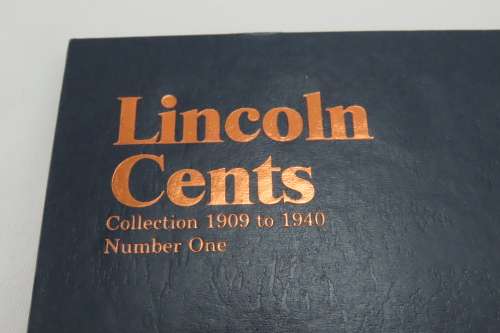 Collector`s Folder for Lincoln Wheat Penny Collection 1909 to 1940