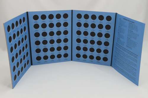 Collector`s Folder for Lincoln Wheat Penny Collection 1909 to 1940