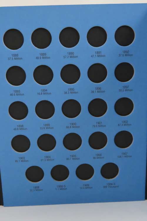 Collector`s Folder for Indian Head Cent Collection 1857 to 1909