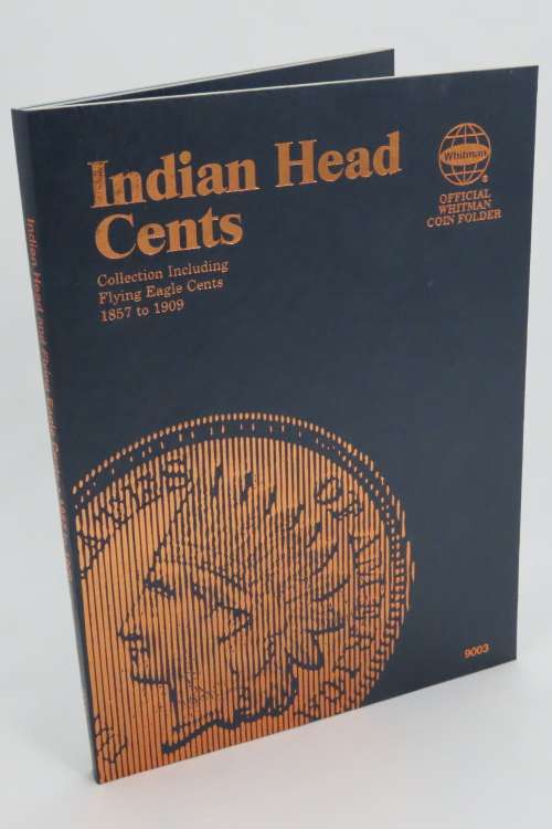 Collector`s Folder for Indian Head Cent Collection 1857 to 1909