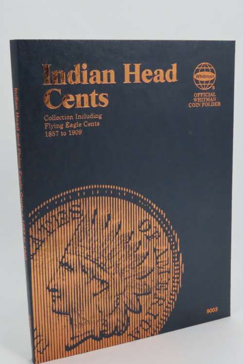Collector`s Folder for Indian Head Cent Collection 1857 to 1909