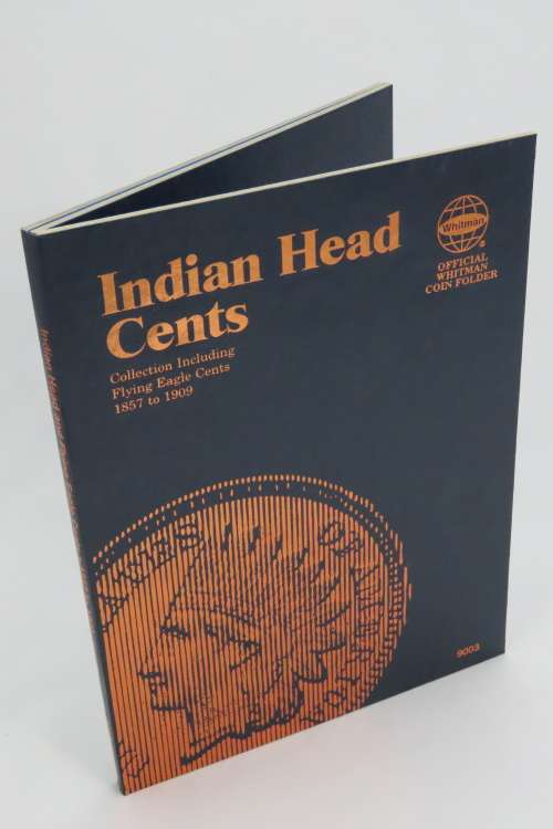 Collector`s Folder for Indian Head Cent Collection 1857 to 1909