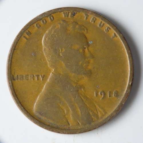 USA , 1918 Lincoln Cent, Wheat Penny , Philadelphia Mint