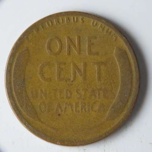 USA , 1919 Lincoln Cent, Wheat Penny , Philadelphia Mint