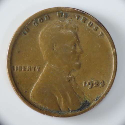 USA , 1923 Lincoln Cent, Wheat Penny , Philadelphia Mint