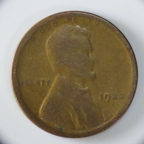 USA , 1920 S Lincoln Cent, Wheat Penny , San Francisco Mint