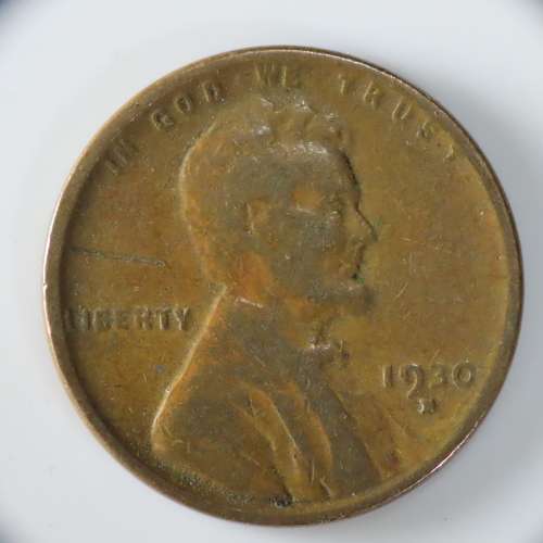 USA , 1930 D Lincoln Cent, Wheat Penny , Denver Mint