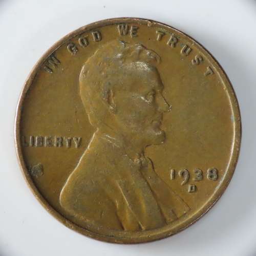 USA , 1936 D Lincoln Cent, Wheat Penny , Denver Mint