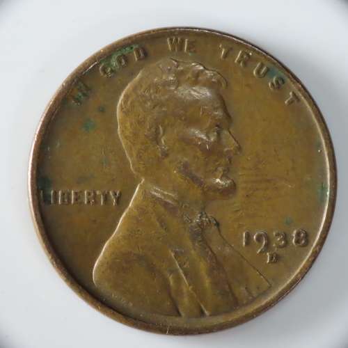 USA , 1936 D Lincoln Cent, Wheat Penny , Denver Mint