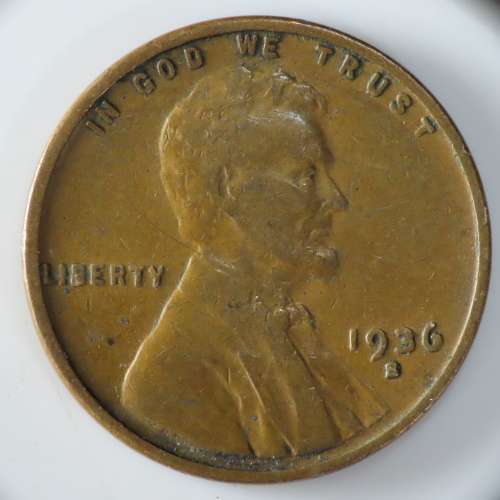 USA , 1936 S Lincoln Cent, Wheat Penny , San Francisco Mint