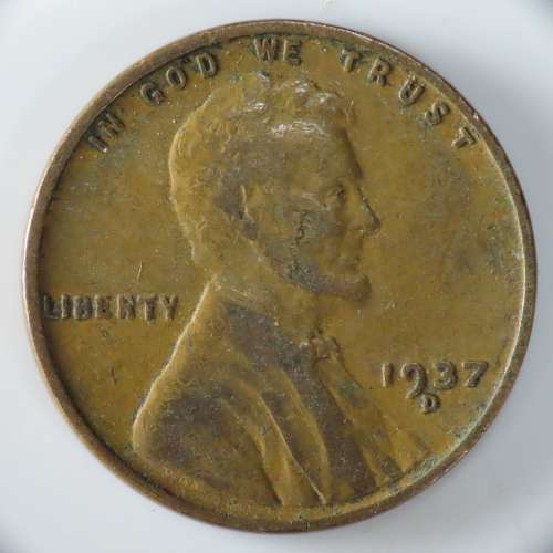 USA , 1937 D Lincoln Cent, Wheat Penny , Denver Mint