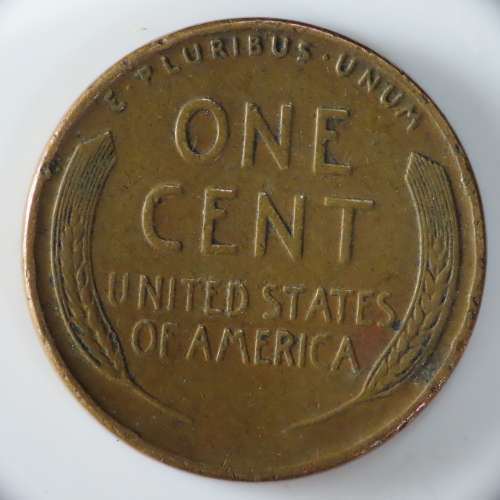 USA , 1938 Lincoln Cent, Wheat Penny , Philadelphia Mint