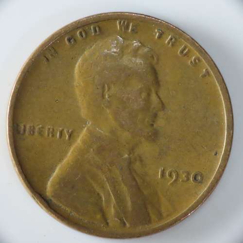 USA , 1930 Lincoln Cent, Wheat Penny , Philadelphia Mint