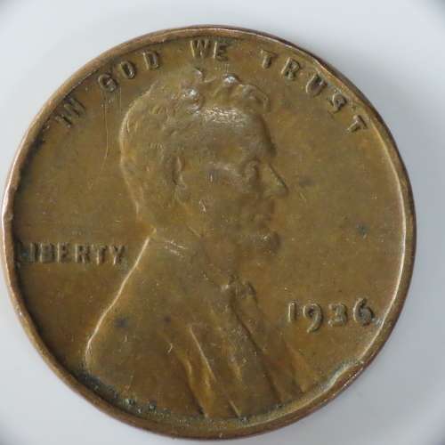 USA , 1936 Lincoln Cent, Wheat Penny , Philadelphia Mint