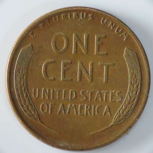 USA , 1945 Lincoln Cent, Wheat Penny , Philadelphia Mint
