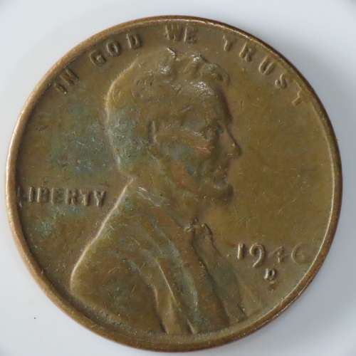 USA , 1946 D Lincoln Cent, Wheat Penny , Denver Mint
