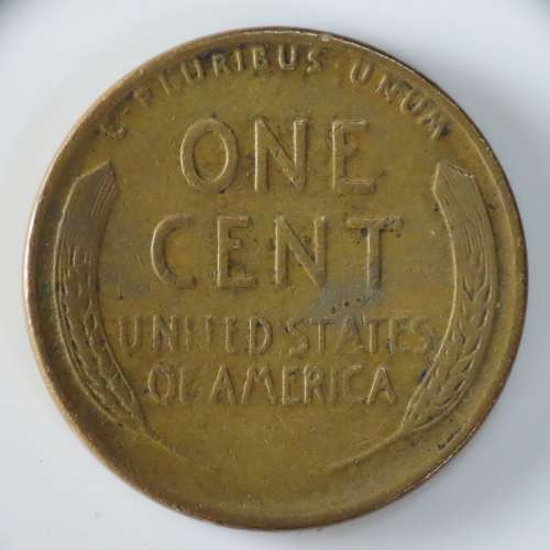 USA , 1942 Lincoln Cent, Wheat Penny , Philadelphia Mint