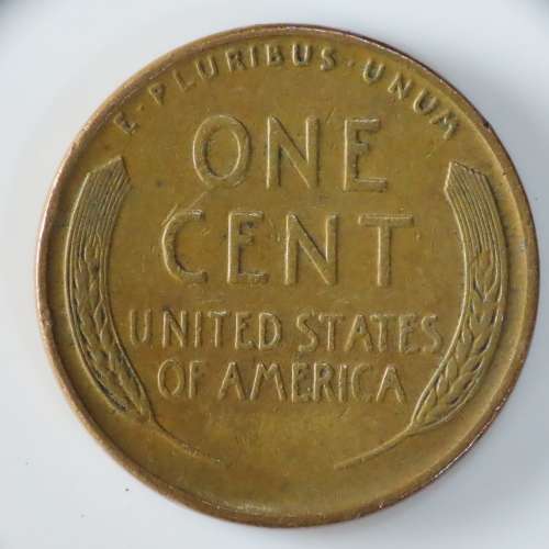 USA , 1942 Lincoln Cent, Wheat Penny , Philadelphia Mint