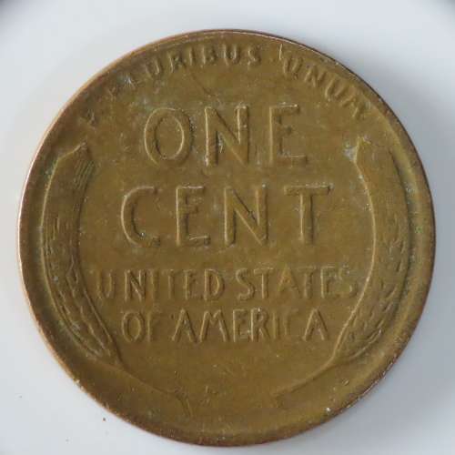 USA , 1942 Lincoln Cent, Wheat Penny , Philadelphia Mint