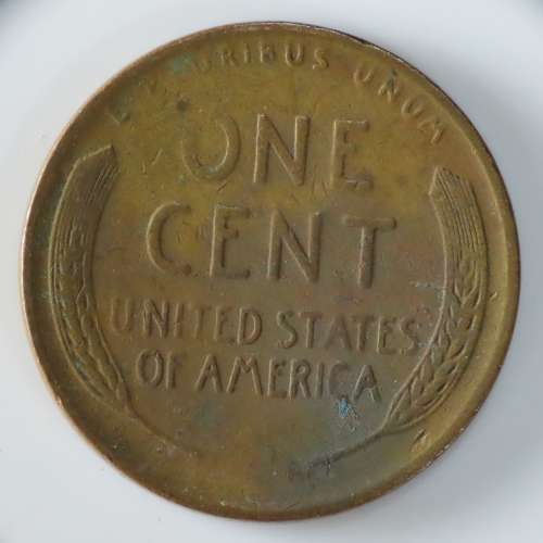 USA , 1945 S Lincoln Cent, Wheat Penny , San Francisco Mint