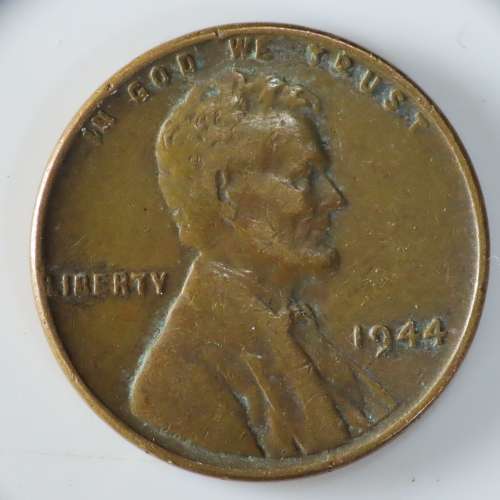 USA , 1944 Lincoln Cent, Wheat Penny , Philadelphia Mint