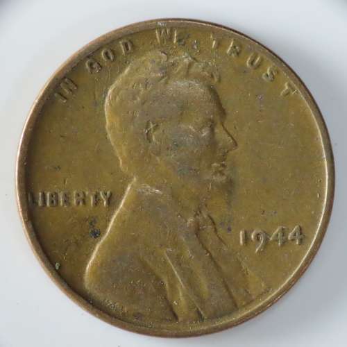 USA , 1944 Lincoln Cent, Wheat Penny , Philadelphia Mint