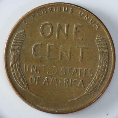 USA , 1957 D Lincoln Cent, Wheat Penny , Denver Mint