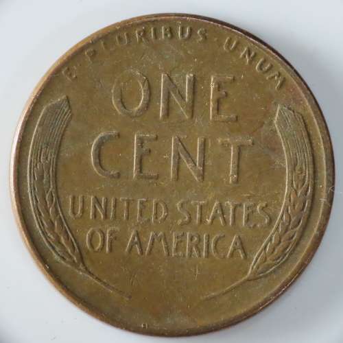 USA , 1957 D Lincoln Cent, Wheat Penny , Denver Mint