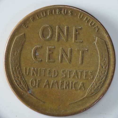 USA , 1951 Lincoln Cent, Wheat Penny , Philadelphia Mint